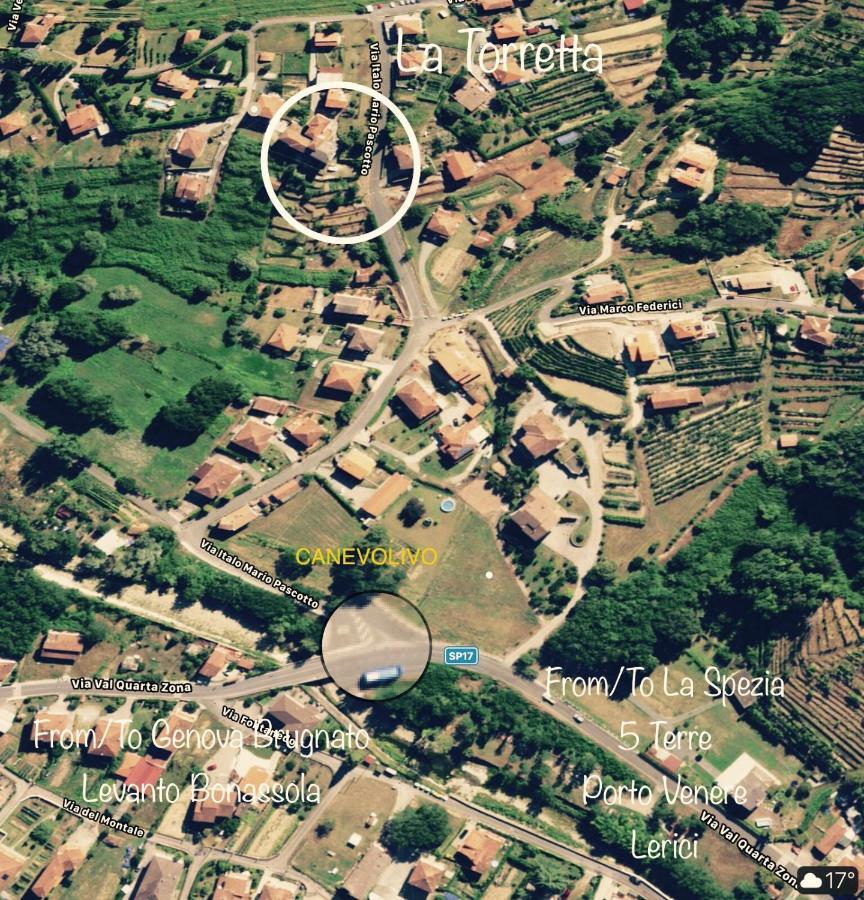 La Torretta Apartman Beverino Kültér fotó